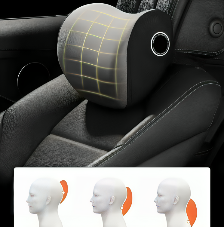 50% DE REMISE TEMPORAIRE | ComfyRide™ | Coussin de tête et coussin lombaire pour siège auto