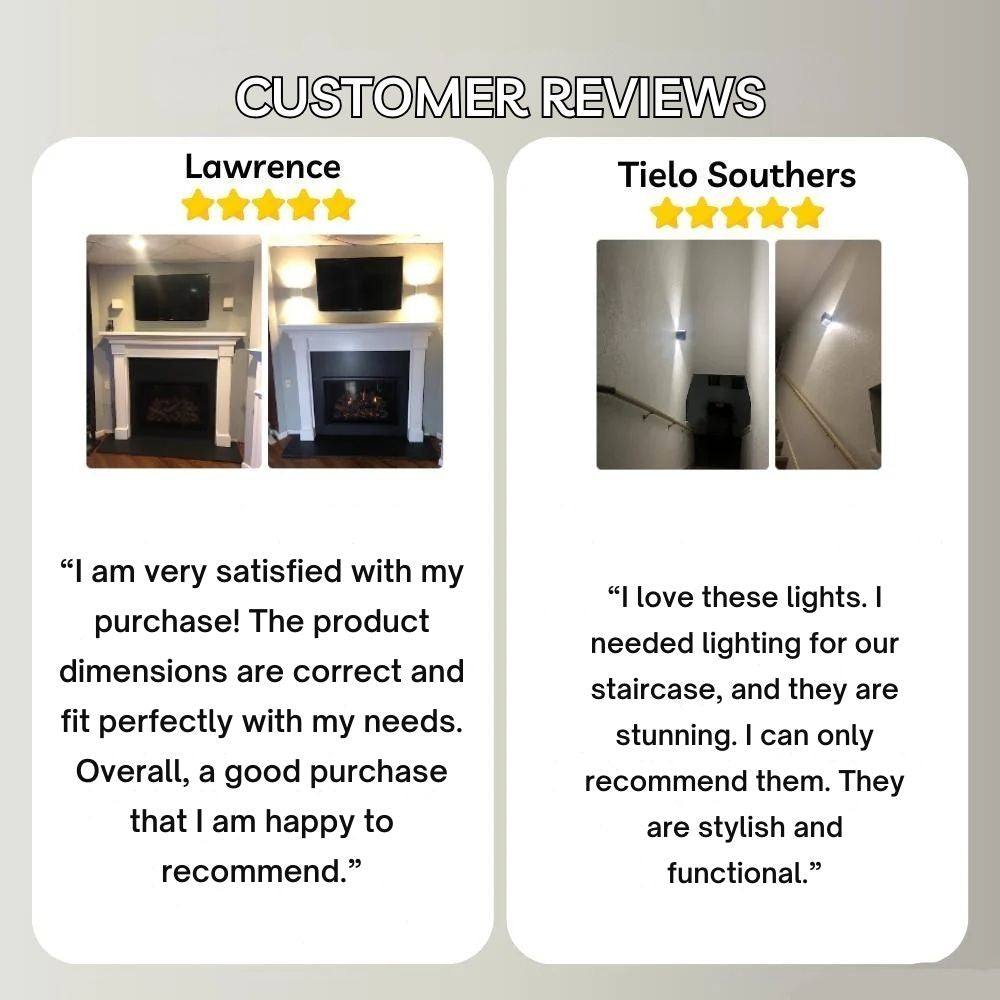 50% DE REMISE TEMPORAIRE | LuminaCube™ | La lampe murale sans fil et luxueuse !