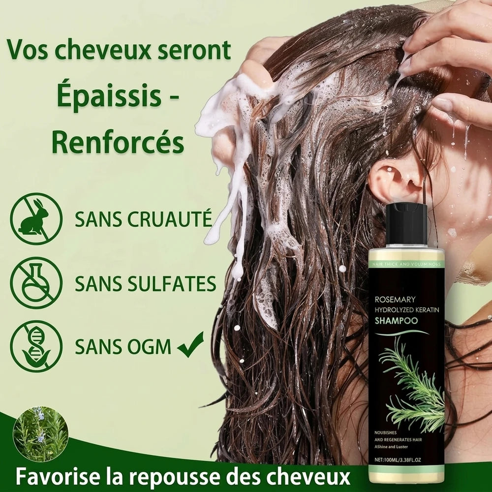 1+1 OFFERT · AUJOURD'HUI · KeraBloom™ · Shampooing pousse cheveux