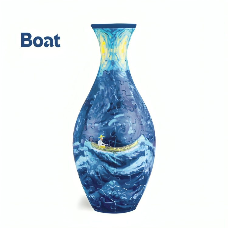 CraftVase⹠| Vase Puzzle 3D Créatif