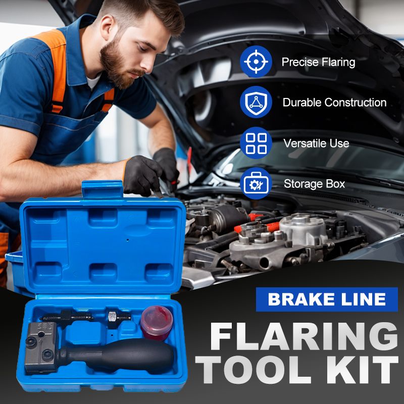 50% DE REMISE TEMPORAIRE | BrakeSeal™ | Ensemble d'outils de sertissage de conduites de frein universel pour voiture