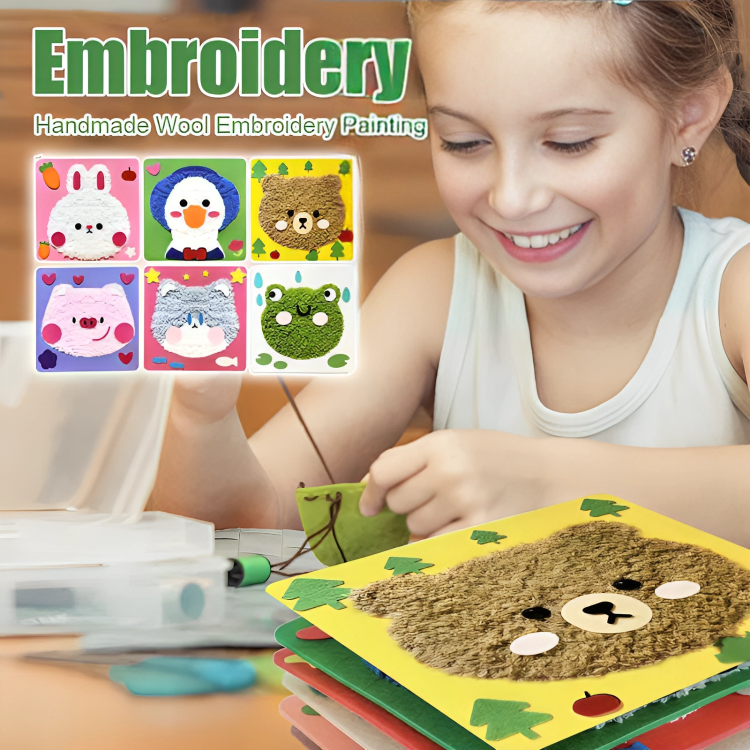 50% REMISE TEMPORAIRE | ThreadTales™ | Kit créatif de couture pour enfants