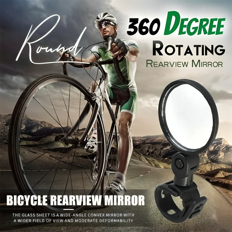 1 + 1 GRATUIT AUJOURD'HUI | VisionRide™ | Miroir de vélo à 360°