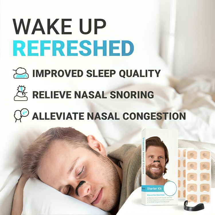 50% DE REMISE TEMPORAIRE | BreatheWell™ | Kit de démarrage de bandelettes nasales magnétiques