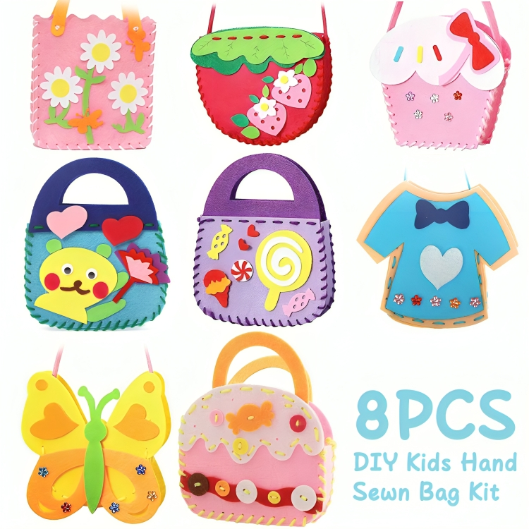 4 + 4 GRATUIT AUJOURD'HUI | CraftBag™ | Sacs DIY pour enfants