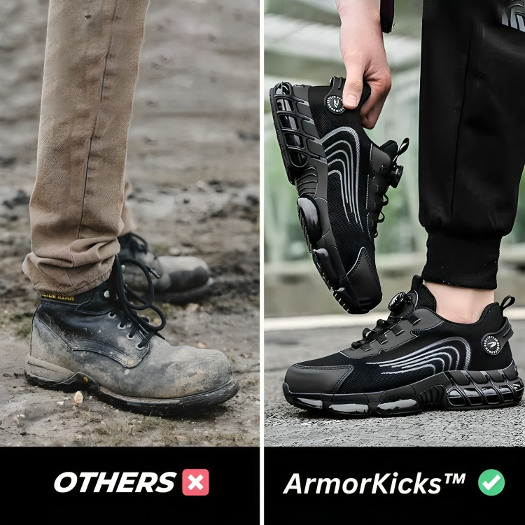 50% DE RABAIS TEMPORAIRE | ArmorKicks™ | Dur à l'ouvrage, doux pour vos pieds !