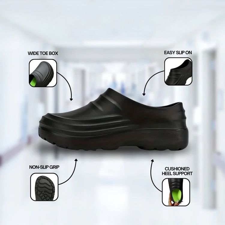 50% DE RABAIS TEMPORAIRE | CozyClogs™ | Soulagement immédiat des pieds à chaque pas !