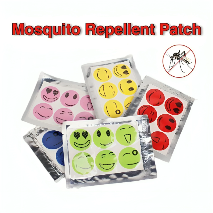 50% DE REMISE TEMPORAIRE | MosquiPatch™ | Autocollants répulsifs naturels contre les moustiques