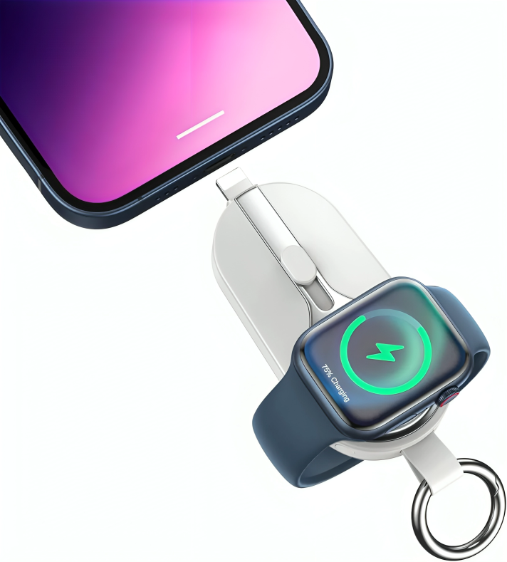 50 % DE REMISE TEMPORAIRE | PowerKey™ | Mini porte-clés Powerbank