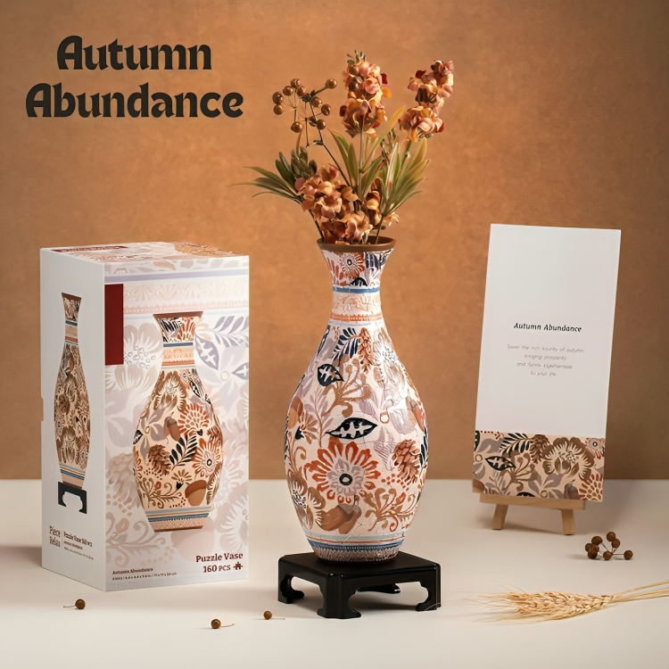 CraftVase⹠| Vase Puzzle 3D Créatif