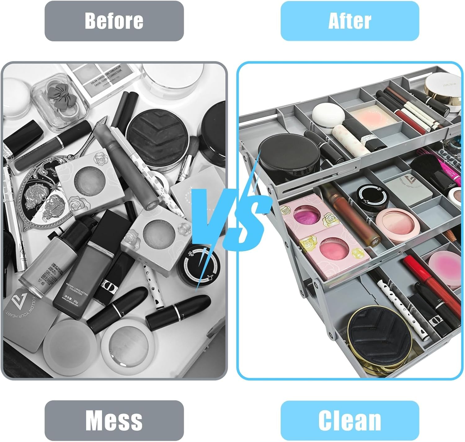 50% DE REMISE TEMPORAIRE | FlexiTray™ | Organisateur de tiroir extensible à 3 niveaux