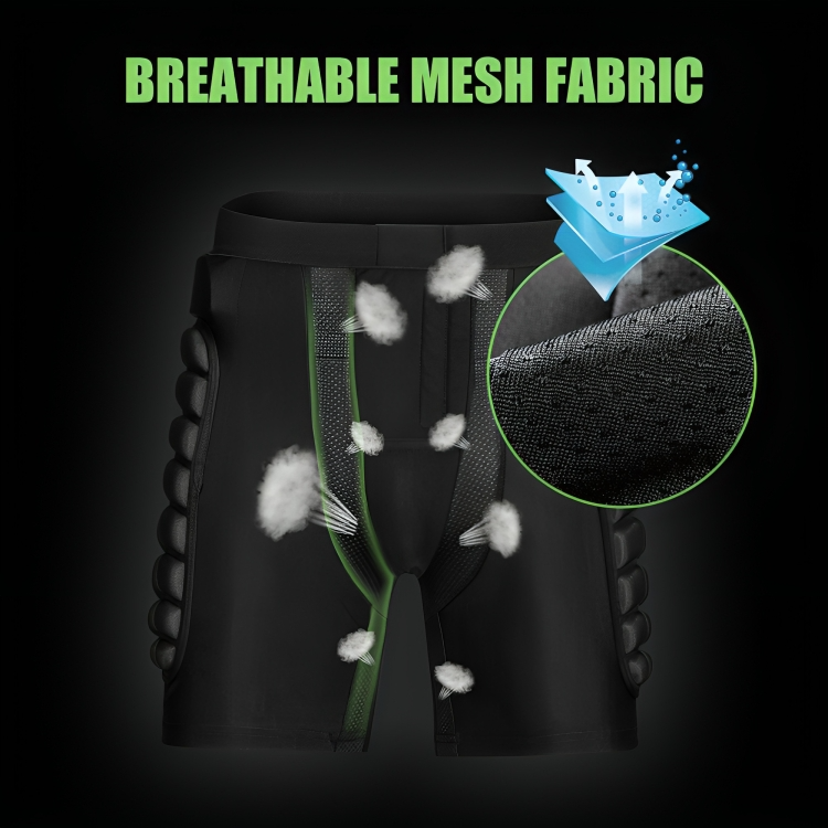 50% DE REMISE TEMPORAIRE | ImpactGuard™ | Shorts de protection rembourrés pour hanches et fesses