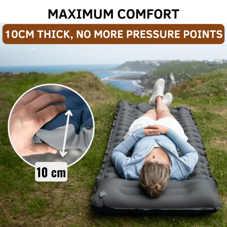 50% DE RABAIS TEMPORAIRE | EasyBed⹠| Matelas de couchage gonflable ultraléger