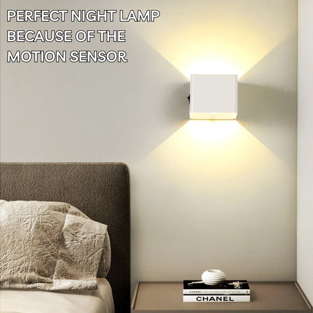 50% DE REMISE TEMPORAIRE | LuminaCube™ | La lampe murale sans fil et luxueuse !