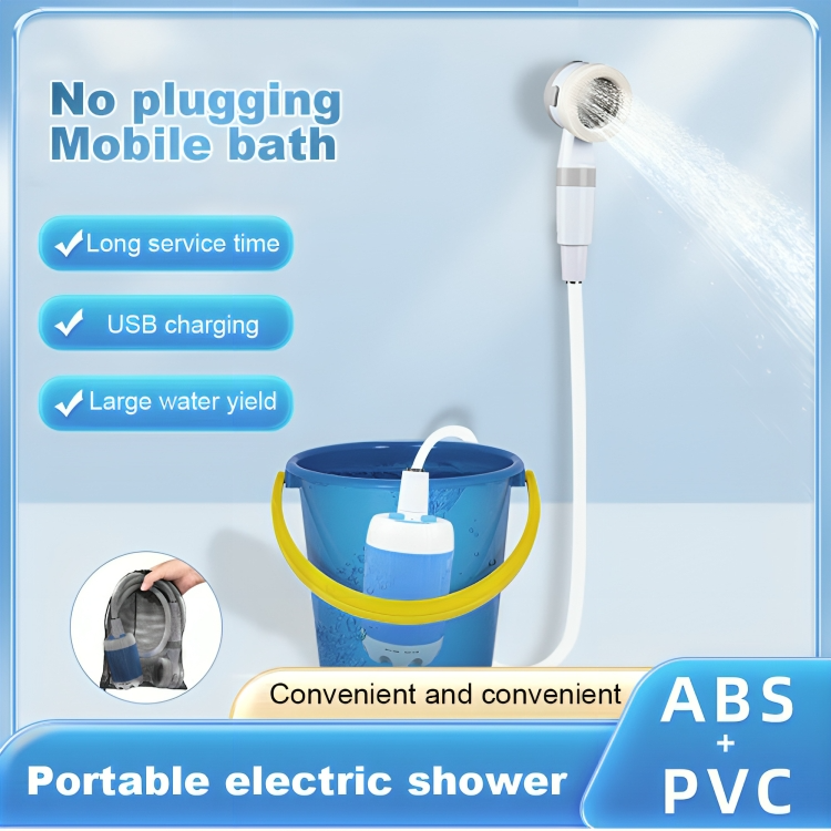 50% DE REMISE TEMPORAIRE | SplashPack™ | Douche de camping portable avec pompe