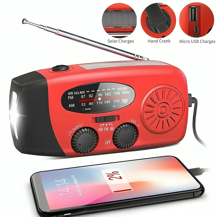 50% DE REMISE TEMPORAIRE | ResQPower™ | Radio d'urgence & Lampe de poche
