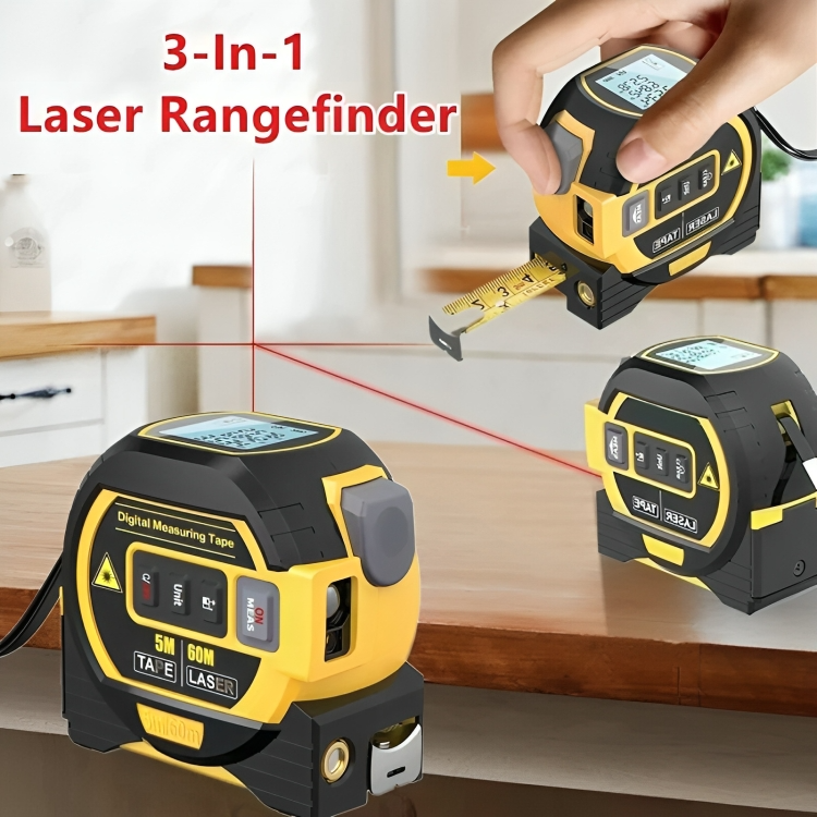 50% DE REMISE TEMPORAIRE | InfraTape™ | Ruban à mesurer laser de précision 3-en-1