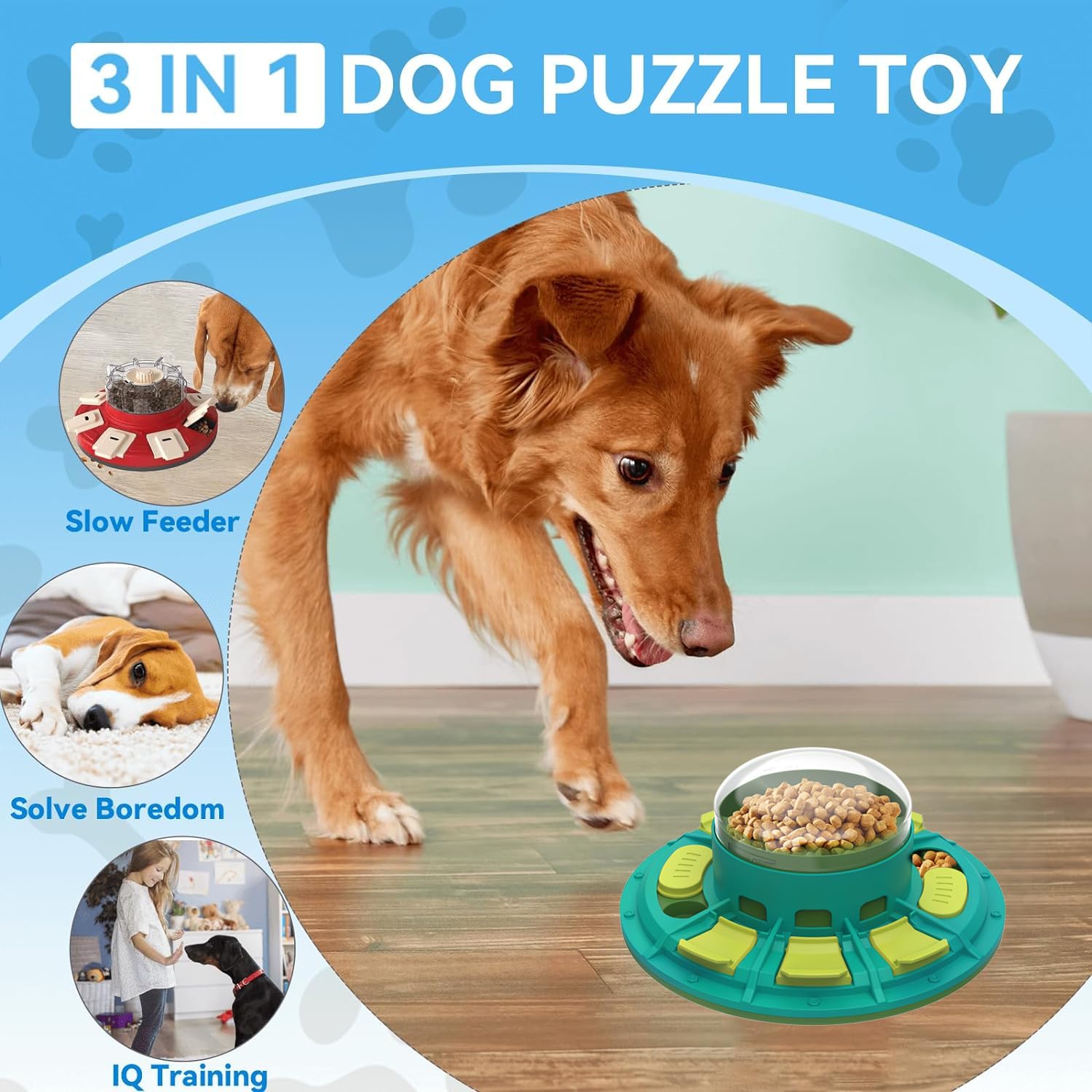 50% DE REMISE TEMPORAIRE | FeedQuest™ | Jeu de nourriture puzzle intelligent
