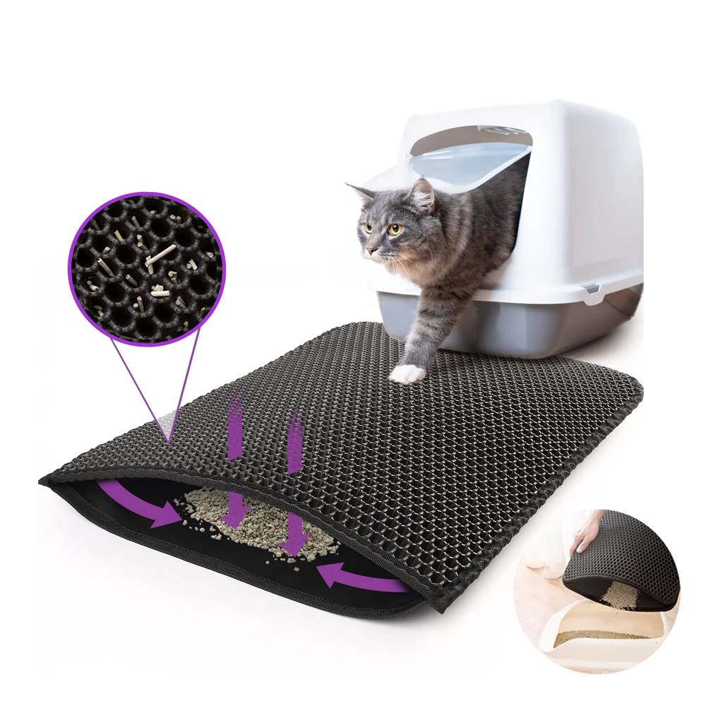 50% DE REMISE TEMPORAIRE | LitterCatcher™ | Tapis pour litière de chat