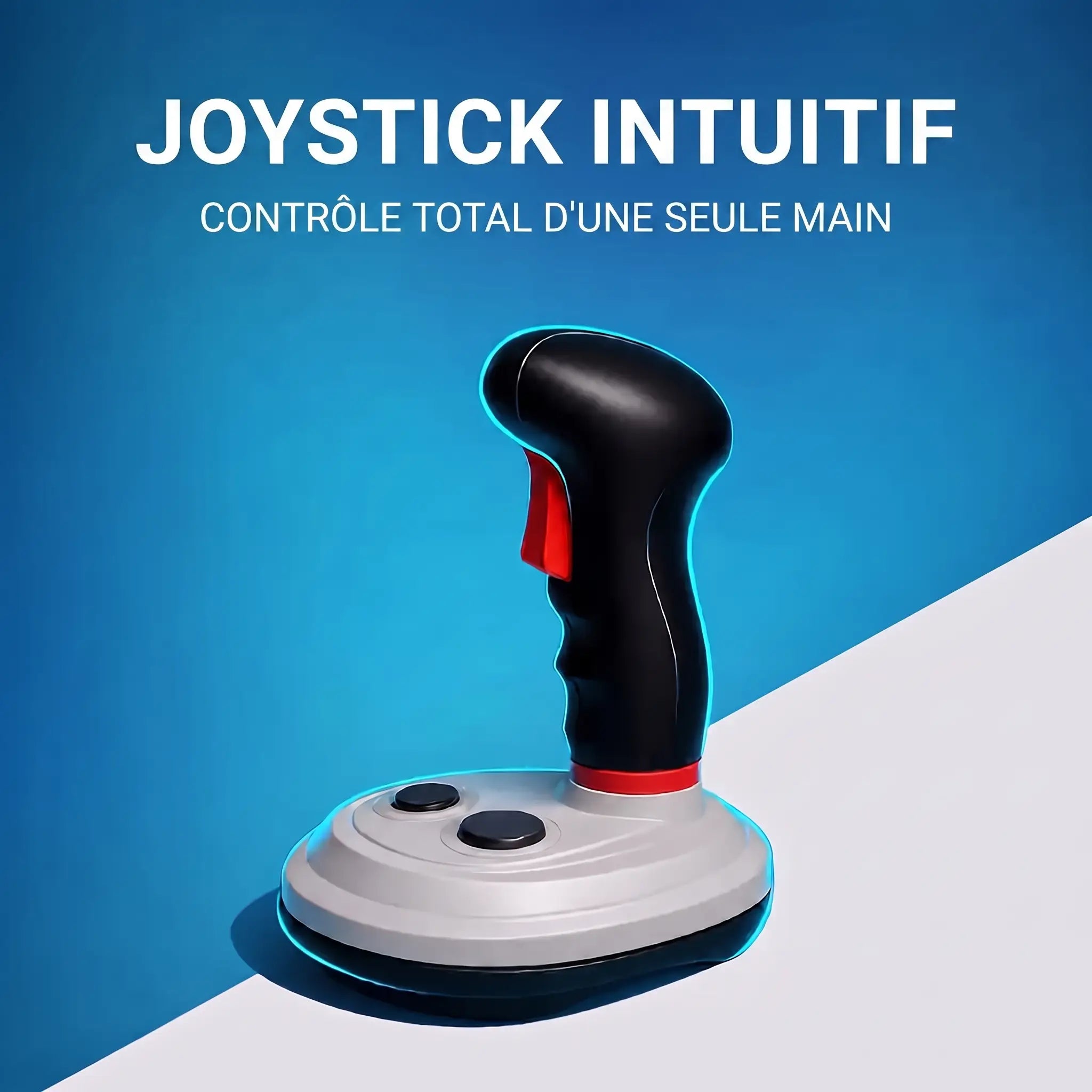 Joystick intuitif - controle total d une seule main