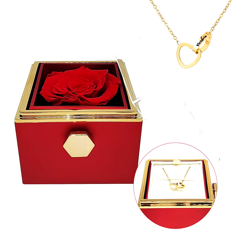 50% DE RÉDUCTION TEMPORAIRE | LoveBloom™ | Boîte de roses éternelles