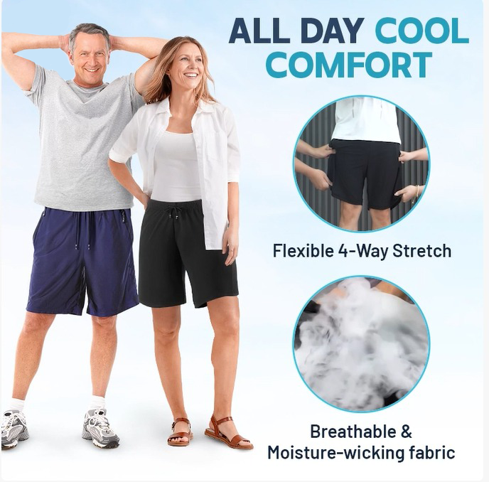 50% DE RABAIS TEMPORAIRE | AirStretch™ | Séchage rapide et confort pour votre journée active !
