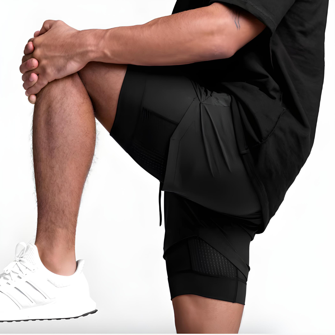 50% DE RABAIS TEMPORAIRE | EnduraFit™ | Shorts de course 2-en-1
