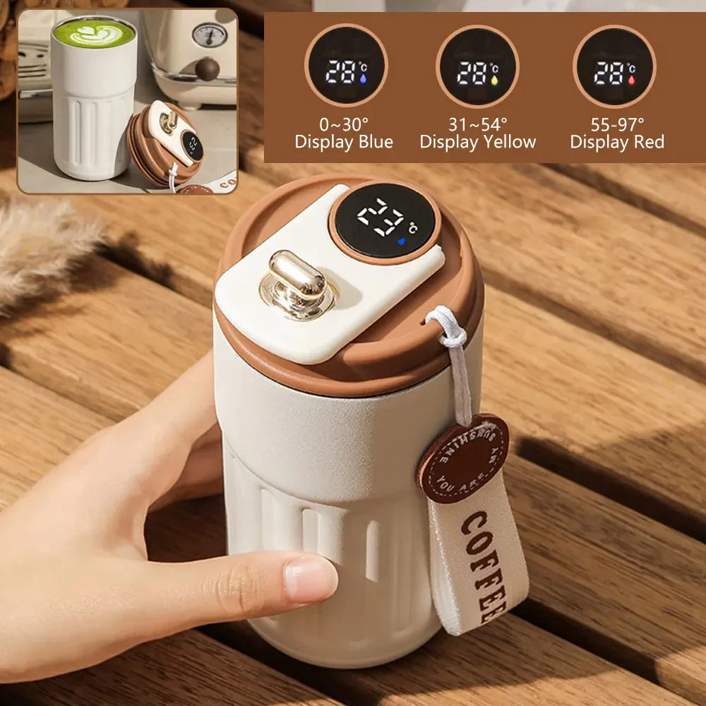 50 % DE REMISE TEMPORAIRE | SmartSip™ | Bouteille Thermos LED