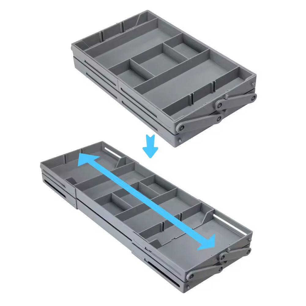 50% DE REMISE TEMPORAIRE | FlexiTray™ | Organisateur de tiroir extensible à 3 niveaux