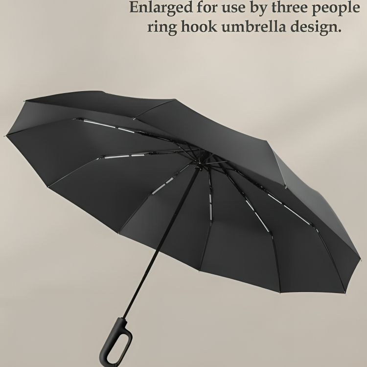 50% DE REMISE TEMPORAIRE | HookBrella™ | Parapluie pliant automatique avec crochet