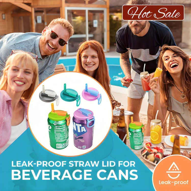 2 + 2 GRATUIT AUJOURD'HUI | SipSeal™ | Couvercle en silicone pour paille à soda