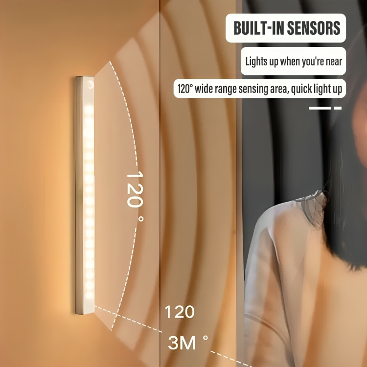 1 + 1 GRATUIT AUJOURD'HUI | MotionGlow™ | Lampe de nuit LED sans fil avec détecteur de mouvement