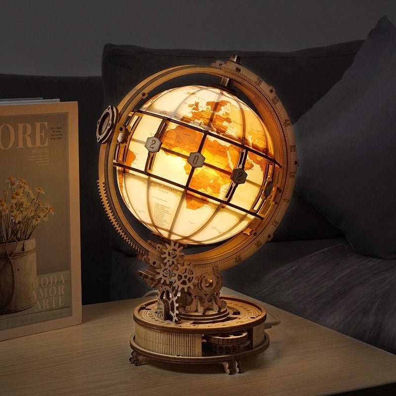 50 % DE RABAIS TEMPORAIRE | IllumiGlobe™ | Lampe en puzzle globe 3D illuminé
