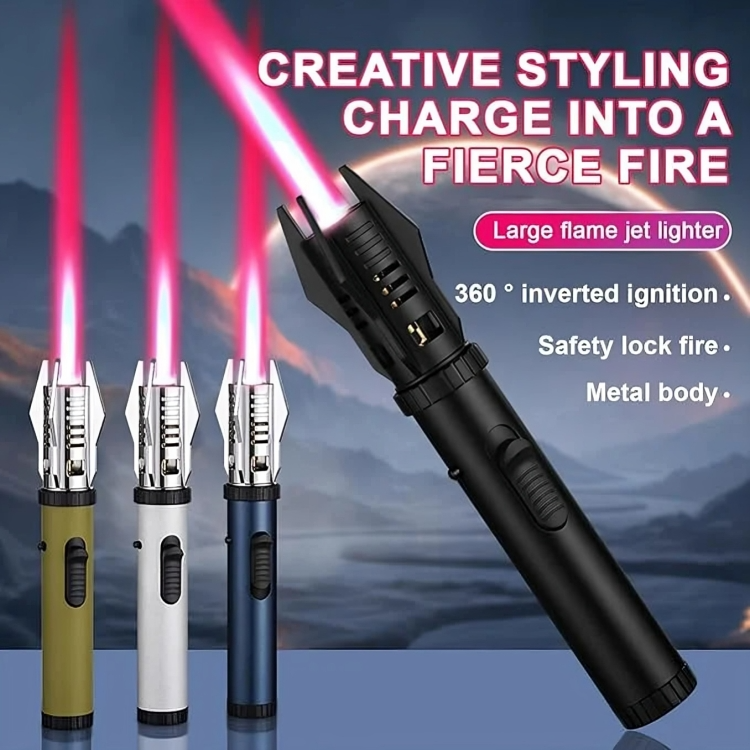 50 % DE REMISE TEMPORAIRE | FlareTorch⹠| Briquet à flamme jetable résistant au vent