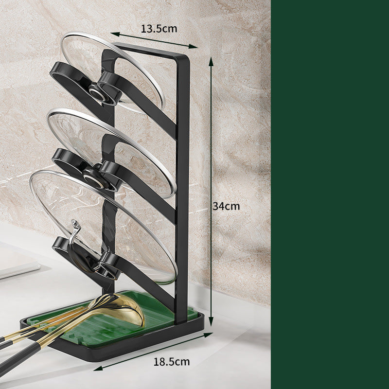 50% DE REMISE TEMPORAIRE | LidStack™ | Support de couvercle de cuisine à trois niveaux