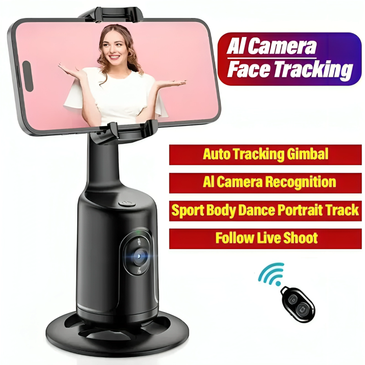 50% DE RABAIS TEMPORAIRE | MotionPod⹠| Trépied intelligent de suivi de visage 360°