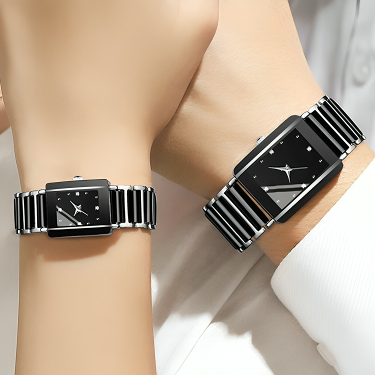 50 % DE REMISE TEMPORAIRE | ChronoLux™ | Montre de luxe carrée