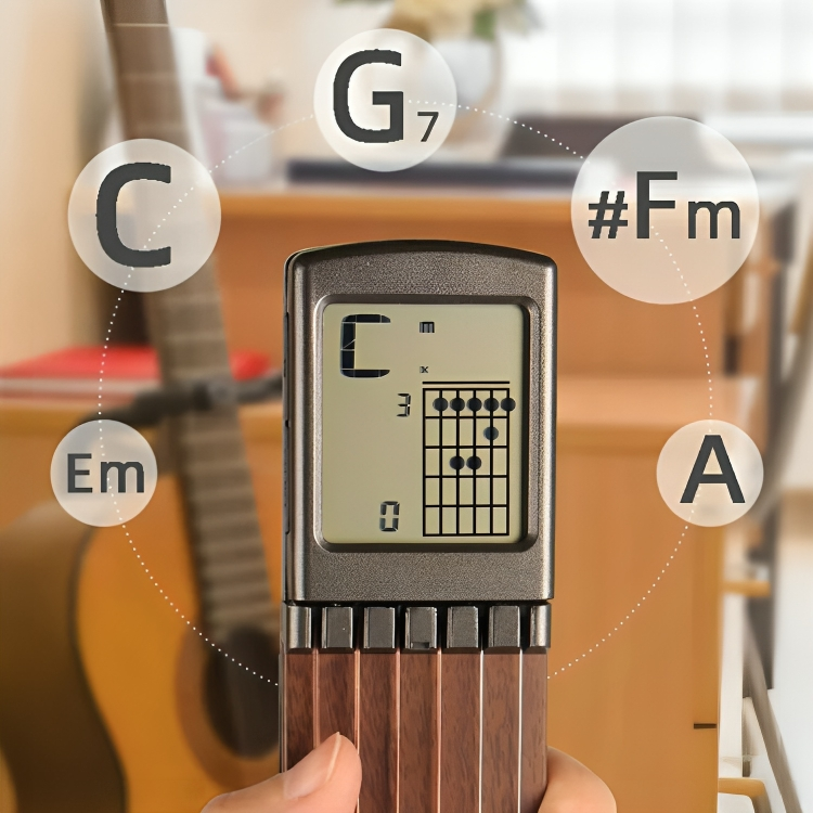 50% RÉDUCTION TEMPORAIRE | StrumPro™ | Entraîneur d'accords de guitare portable