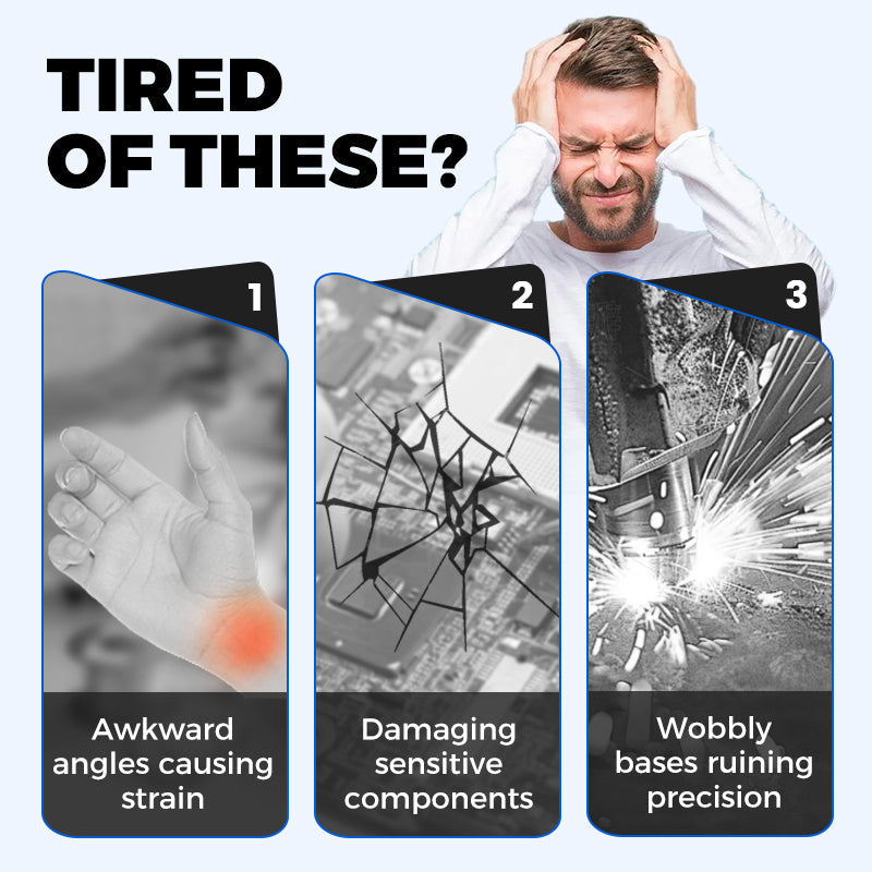 50% DE REMISE TEMPORAIRE | SolderArm™ | Des soudures sans effort avec des mains supplémentaires !