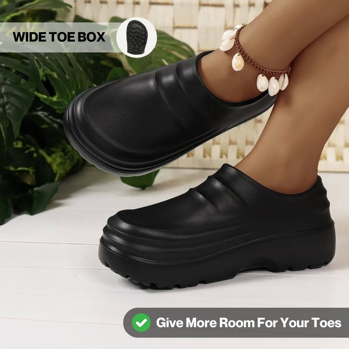 50% DE RABAIS TEMPORAIRE | CozyClogs™ | Soulagement immédiat des pieds à chaque pas !