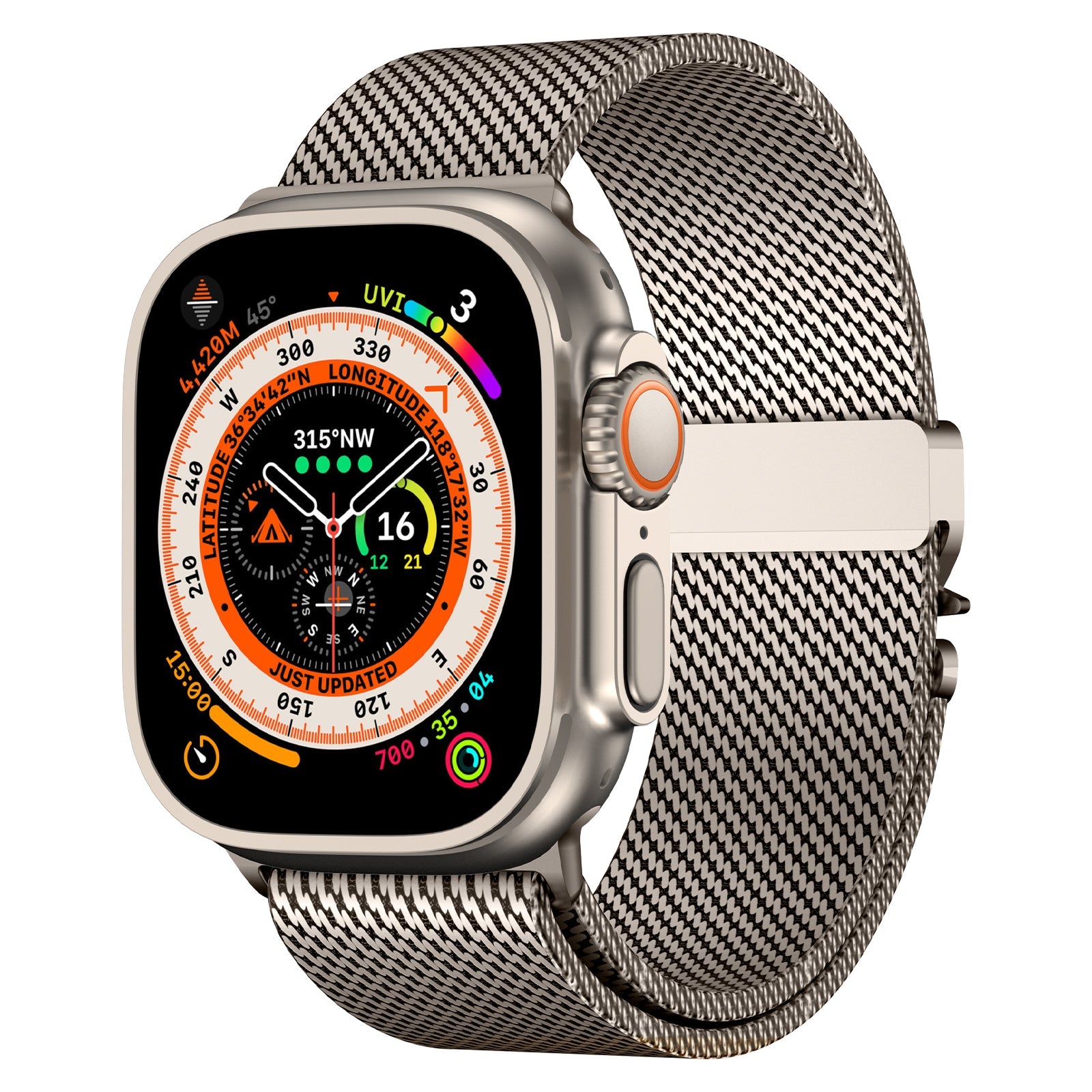 50% DE REMISE TEMPORAIRE | LuxeStrap™ | Bracelet de montre en maille élégante