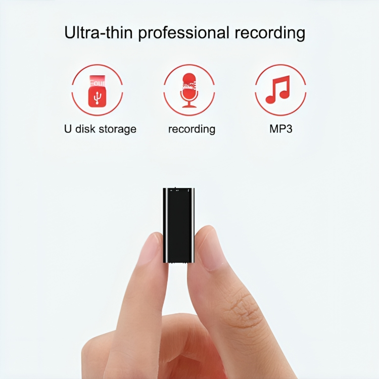 50% DE RABAIS TEMPORAIRE | MiniSpy™ | Enregistreur vocal mini ultra plat