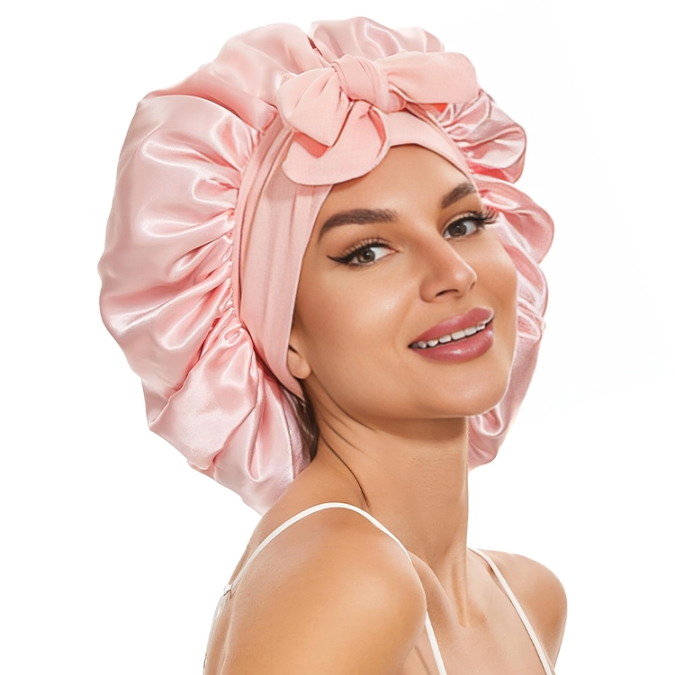 1 + 1 GRATUIT AUJOURD'HUI | FrizzShieldâą | Bonnet de nuit en satin de luxe