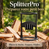 -50 % · OFFRE LIMITÉE · SplitterPro™ · Fendeur de bois de chauffage