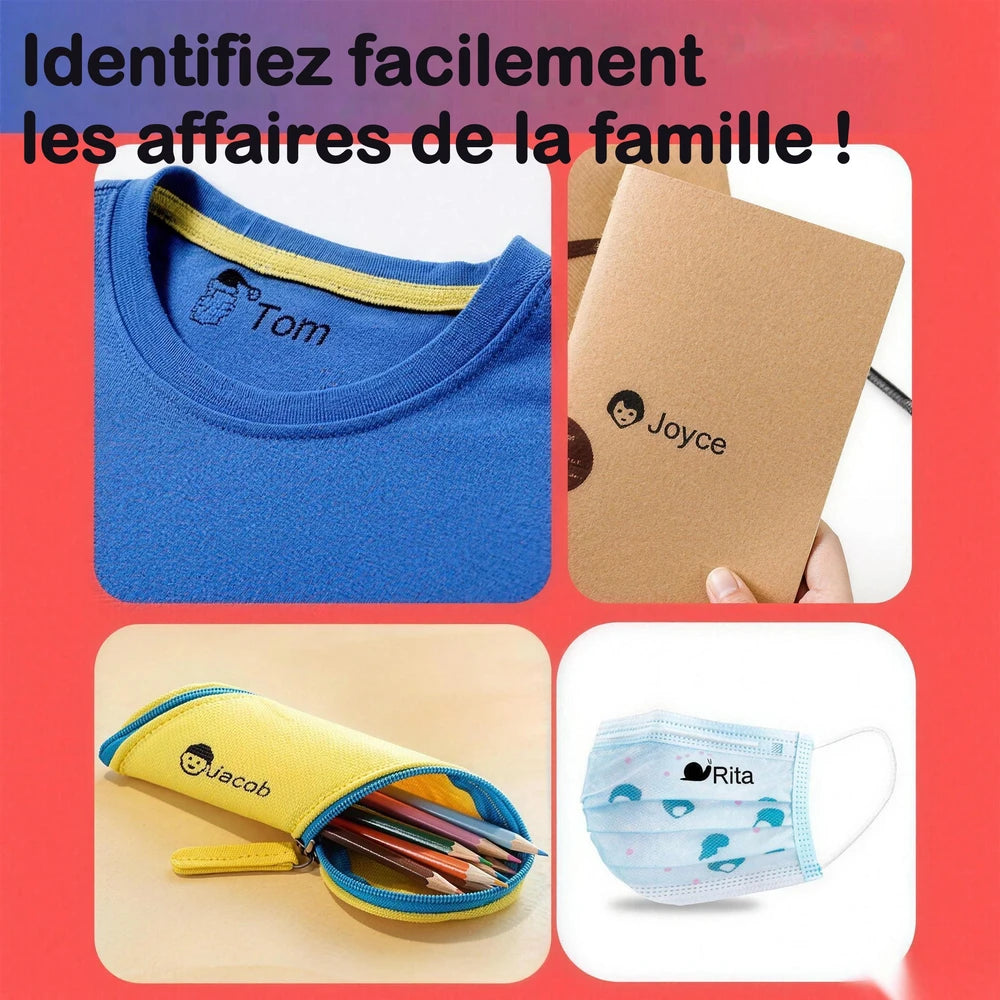 -50 % · OFFRE LIMITÉE · DoodleName™ · Étiquetez en moins de 3 secondes !