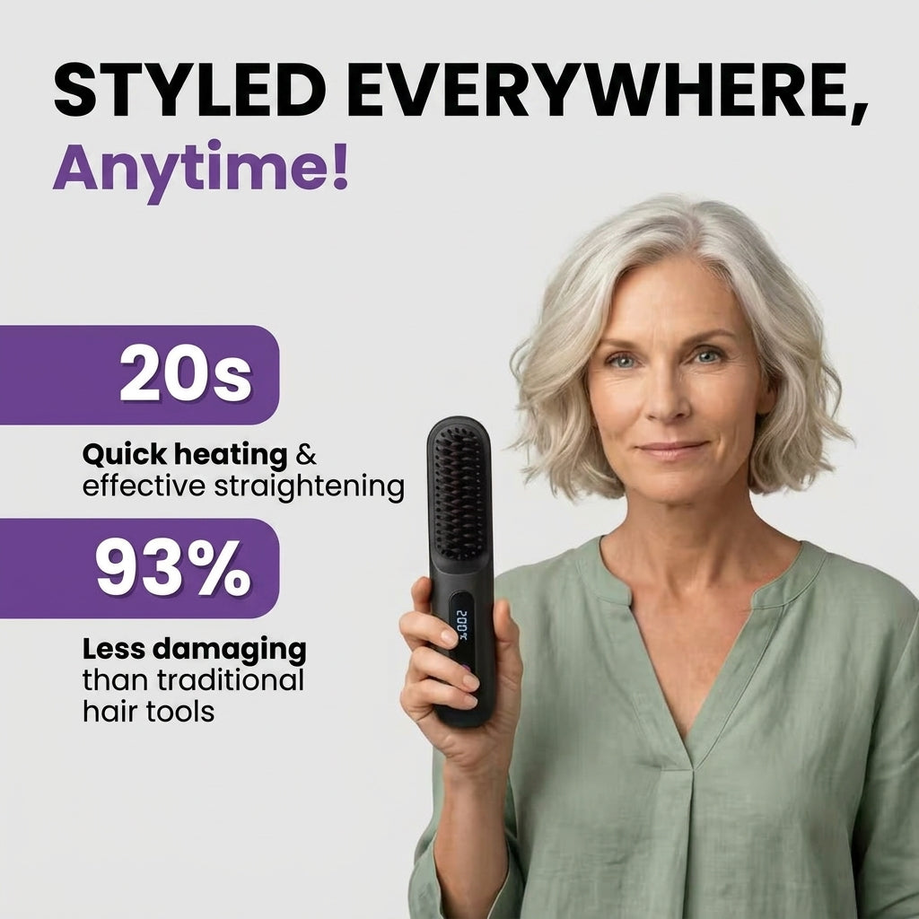 50 % DE REMISE TEMPORAIRE | StyleBrush™ - Ionic Glide