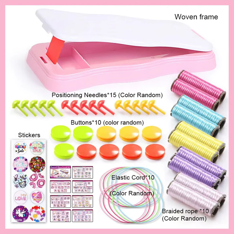50% DE REMISE TEMPORAIRE | WeaveWonders™ | Kit de tressage de bracelet DIY