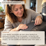 -50 % · OFFRE LIMITÉE · Self-Adhesive Patch · Patch de réparation en cuir