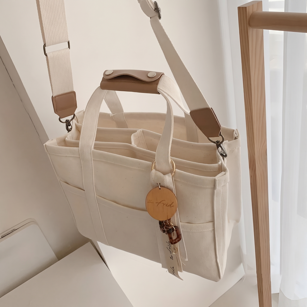 -50 % · OFFRE LIMITÉE · UrbanTote™ · Sac cabas en toile à multiples poches