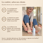 1 paire + 1 paire OFFERT · AUJOURD'HUI · FootPad™ · Le secret indispensable des femmes !